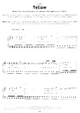 descargar la partitura para acordeón Yellow en formato PDF