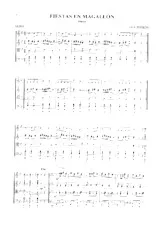 télécharger la partition d'accordéon Fiestas en Magallon (Orchestration) (Paso Doble) au format PDF