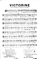 descargar la partitura para acordeón Victorine en formato PDF