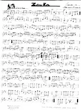 descargar la partitura para acordeón Zouka (Samba) en formato PDF
