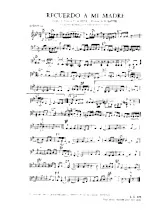 descargar la partitura para acordeón Recuerdo de mi Madre (Paso Doble) en formato PDF