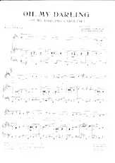 descargar la partitura para acordeón Oh, my Darling (Oh my Darling Caroline) en formato PDF