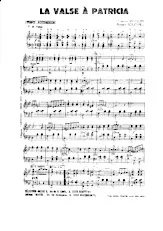 download the accordion score La valse à Patricia in PDF format