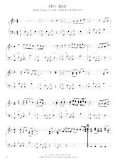 descargar la partitura para acordeón Hey Jude (Interpretes : Thé Beatles) (Slow) en formato PDF