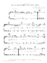 descargar la partitura para acordeón 'Till I can make it on my own en formato PDF