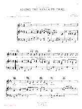 download the accordion score Along the santa fe trail (Chant : Bob Eberle) in PDF format