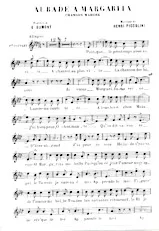 descargar la partitura para acordeón Aubade à Margarita (Chanson Marche) en formato PDF