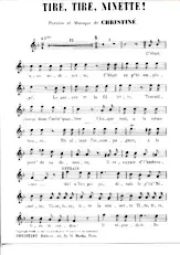 descargar la partitura para acordeón Tire tire Ninette en formato PDF