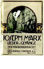 télécharger la partition d'accordéon Hochsommernacht au format PDF