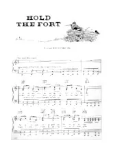 télécharger la partition d'accordéon Hold the Fort (Marche) au format PDF