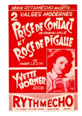 download the accordion score Prise de contact + Semeuse de charme (Valse) in PDF format