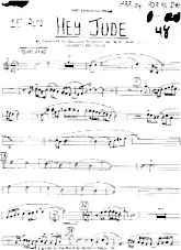 descargar la partitura para acordeón Hey Jude (Arranged By : Adrian Drove) (Full Big-Band) en formato PDF