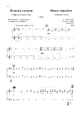 télécharger la partition d'accordéon Dance Macabre (Symphonic Poem) (Arranged By : Semion Shmelkov) (Bayan) au format PDF