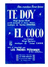télécharger la partition d'accordéon El coco (Le coucou) (Créé et Enregistré par : Les frères Médinger) (Tango Typique) au format PDF