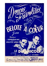 download the accordion score Belote à coeur (Java) in PDF format