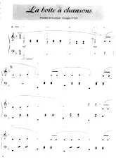 télécharger la partition d'accordéon La boîte à chansons au format PDF