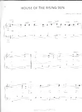 télécharger la partition d'accordéon House of the risung sun (Arrangement : Gary Meisner) (Valse Lente) au format PDF