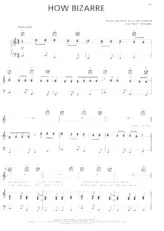 télécharger la partition d'accordéon How Bizarre (Boléro) au format PDF