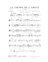 télécharger la partition d'accordéon Le chemin de l'amour (Boléro) au format PDF