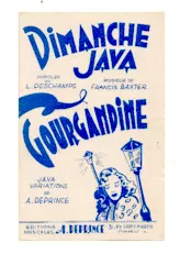download the accordion score Gourgandine (Orchestration) (Java) in PDF format