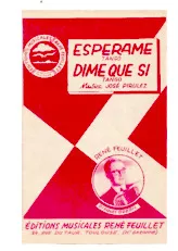 download the accordion score Esperame (Enregistré par : René Feuillet) (Tango) in PDF format