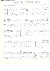 download the accordion score Petite Czardas in PDF format