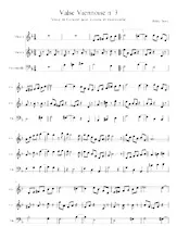 télécharger la partition d'accordéon Valse Viennoise n°3 (Valse de Concert pour violons et violoncelle) au format PDF