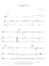 télécharger la partition d'accordéon Miracles (Chant : Don Williams) au format PDF