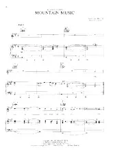 télécharger la partition d'accordéon Mountain music (Chant : Alabama) au format PDF