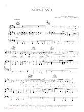 download the accordion score Slow hand (Chant : Conway Twitty) in PDF format