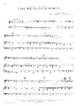 descargar la partitura para acordeón Take me to your world (Chant : Tommy Wynette) en formato PDF