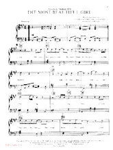 descargar la partitura para acordeón The most beautiful girl (Chant : Charlie Rich) en formato PDF