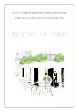 télécharger la partition d'accordéon Au café de Paris (Marche) au format PDF