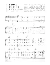 télécharger la partition d'accordéon I love to tell the story (Chant : Pat Boone) (Slow) au format PDF