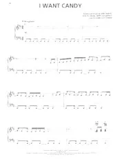 télécharger la partition d'accordéon I want candy (Chant : Bow Wow Wow) (New Wave with a Groove) au format PDF