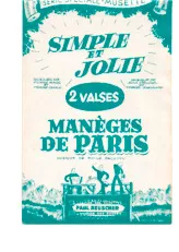descargar la partitura para acordeón Manèges de Paris (Valse) en formato PDF