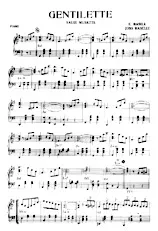 download the accordion score Gentilette (Valse Musette) in PDF format