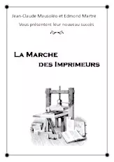 scarica la spartito per fisarmonica La marche des imprimeurs in formato PDF
