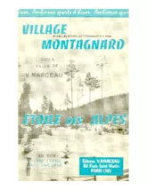 télécharger la partition d'accordéon Village montagnard (Valse Tyrolienne) au format PDF