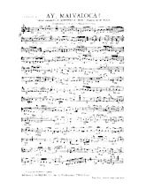 download the accordion score Ay Malvaloca (Paso Doble) in PDF format