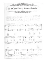 télécharger la partition d'accordéon If I can help somebody (Valse Lente) au format PDF