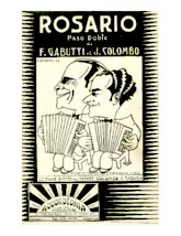 télécharger la partition d'accordéon Rosario (Orchestration) (Paso Doble) au format PDF