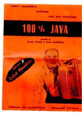 télécharger la partition d'accordéon 100% Java (Java Variations) au format PDF