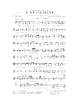 télécharger la partition d'accordéon Catherine (Samba) au format PDF