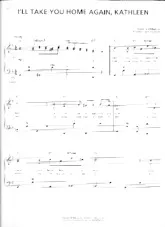 télécharger la partition d'accordéon I'll take you home again, Kathleen (Arrangement : Gary Meisner) (Chant : Daniel O'Donnell) (Rumba) au format PDF