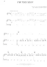 download the accordion score I'm too sexy (Interprètes : Right Said Fred) (Disco) in PDF format