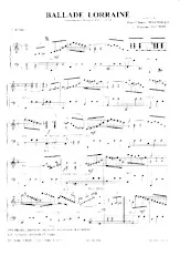 descargar la partitura para acordeón Ballade Lorraine (Valse) en formato PDF