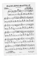 télécharger la partition d'accordéon Madeleine Bastille (Valse Variations) au format PDF
