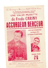 télécharger la partition d'accordéon Accordéon berceur (Valse Musette) au format PDF
