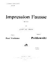 download the accordion score Impression Fausse in PDF format